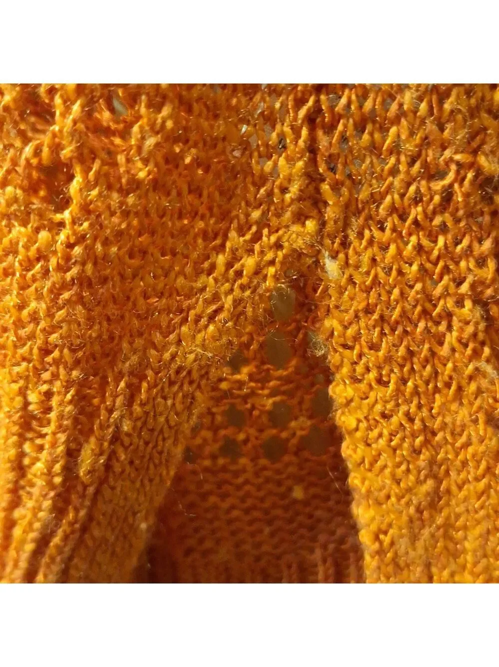 Elizabeth and James Women's Orange Cutout Sweater XS